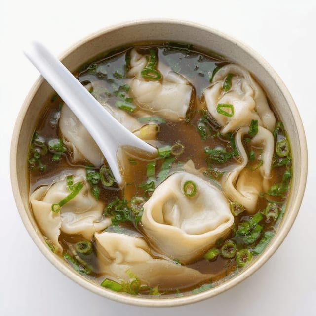 Wonton Soup.