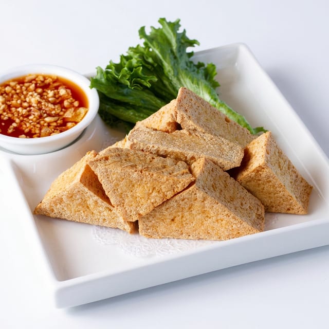 Crispy Fried Bean Curd.