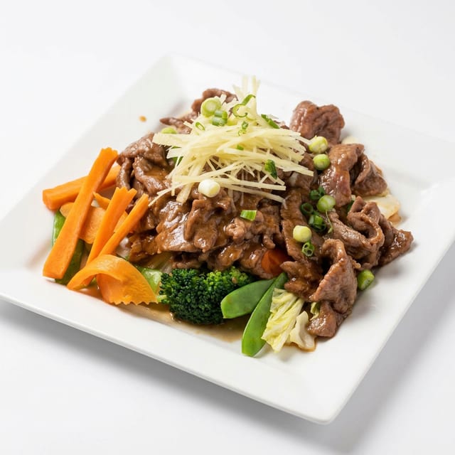 Siam Beef and Rice.