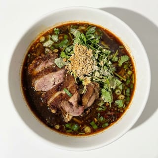 Crispy Duck Noodle Soup